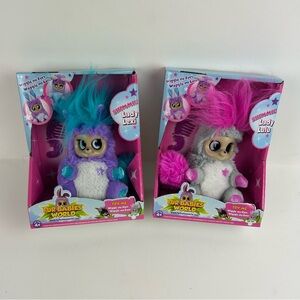 2 - Fur Babies World Shimmie "Lady Lexi" & "Lady Lulu",  Wiggle Eyes Waggle Ears